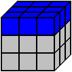 Kostka Rubika - jak wygląda górna ściana