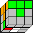 Kostka Rubika - układanie drugiego rzędu - wkładanie z prawej strony