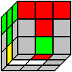 Kostka Rubika - układanie drugiego rzędu - wkładanie z prawej strony